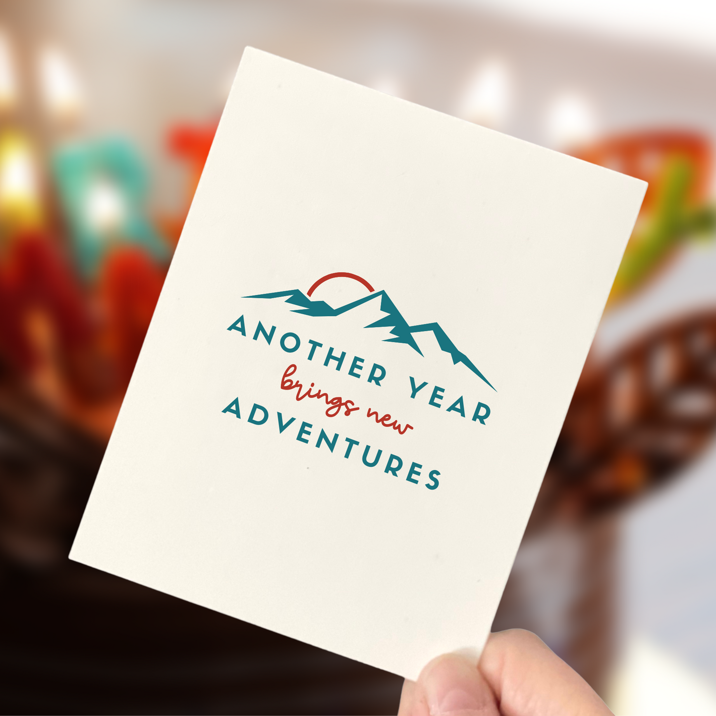 Another Year Brings New Adventures, Age-Positive Birthday Card