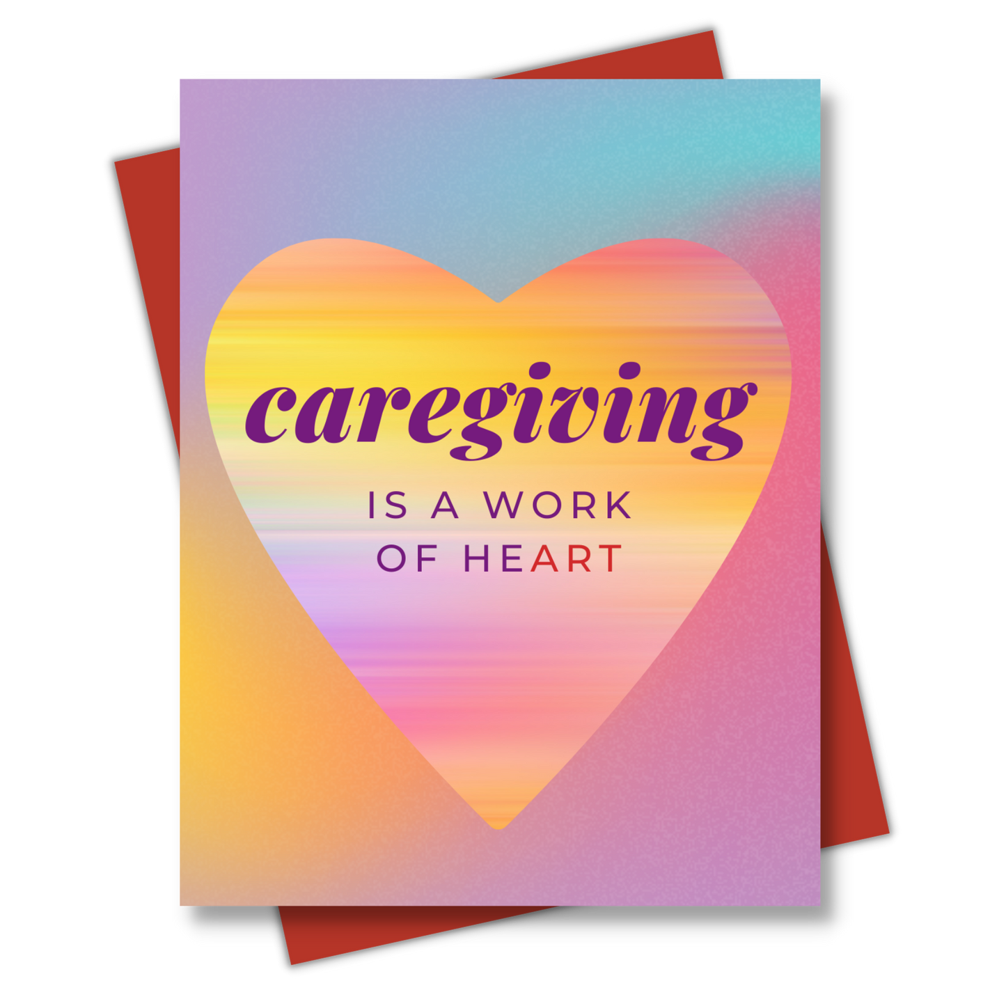 Caregiver Appreciation - Greeting Card 6-pack