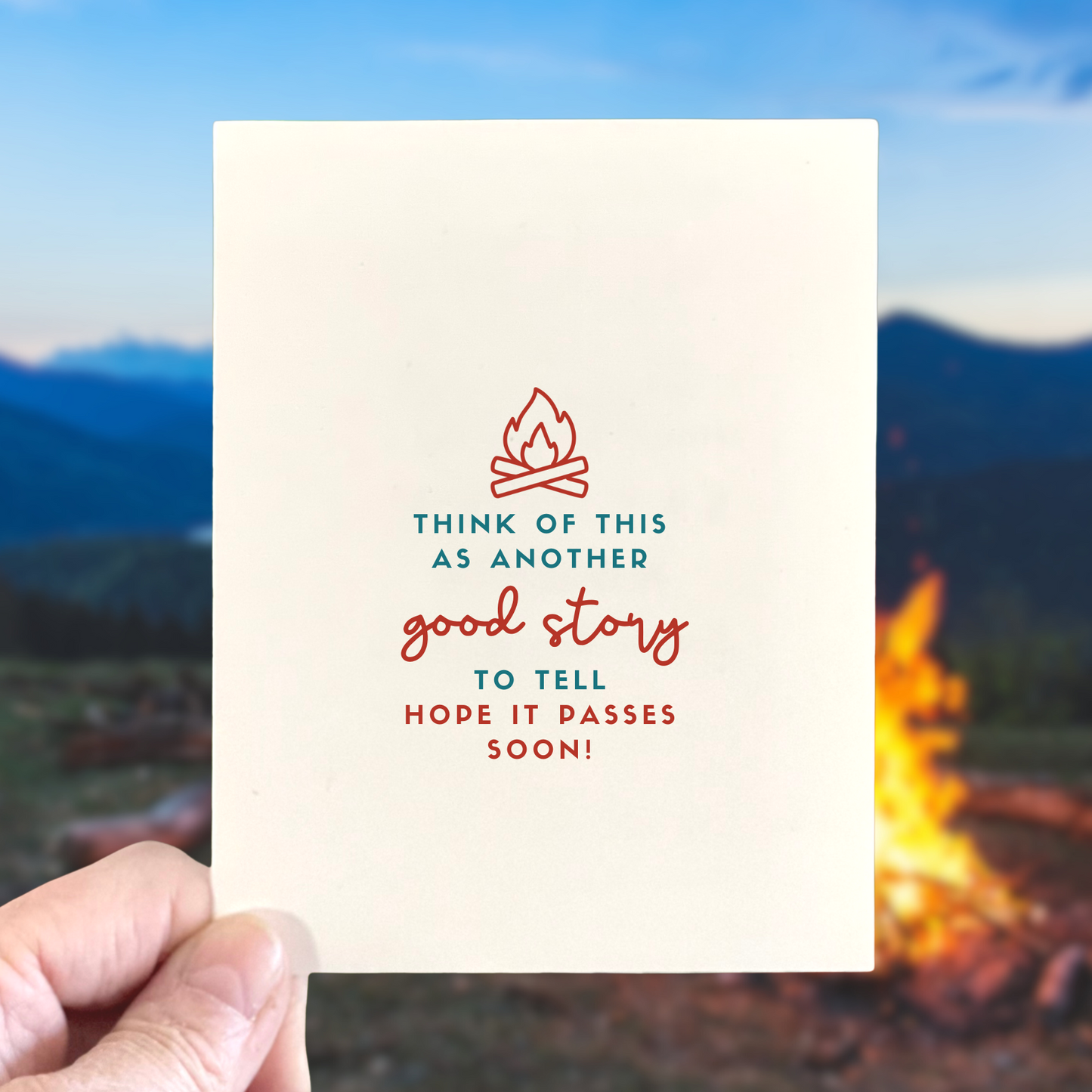 Good Story to Tell, Get Well Card