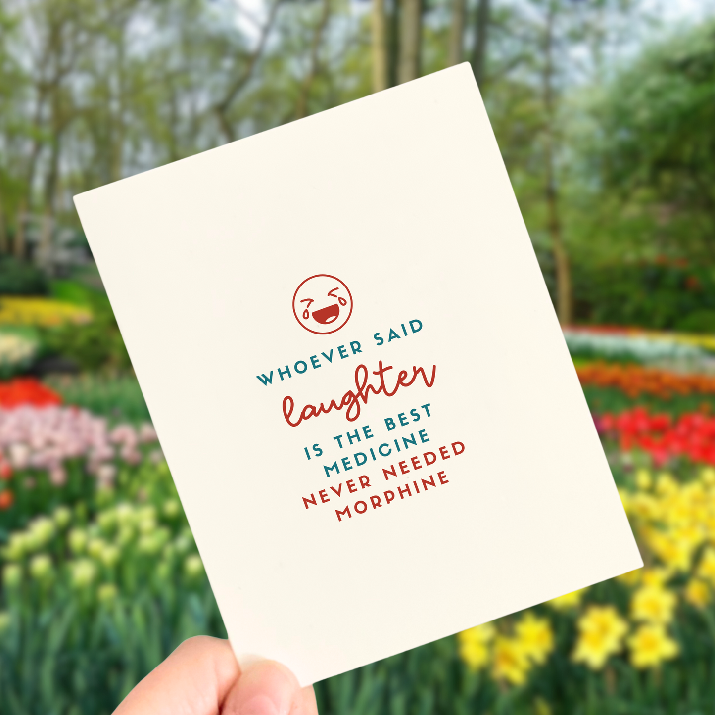 Laughter is the Best Medicine, Get Well Card