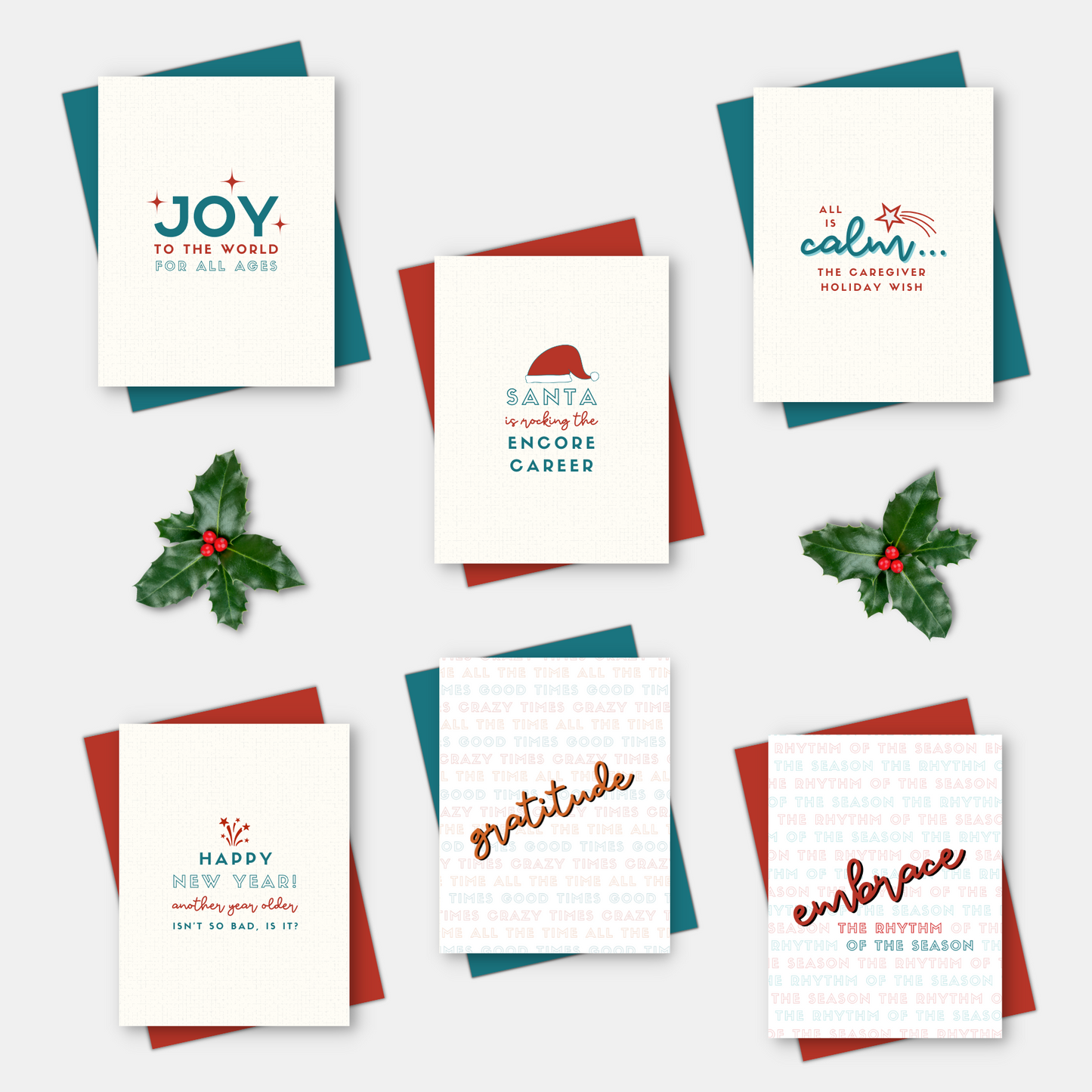 Joy to the World for All Ages - Holiday Card