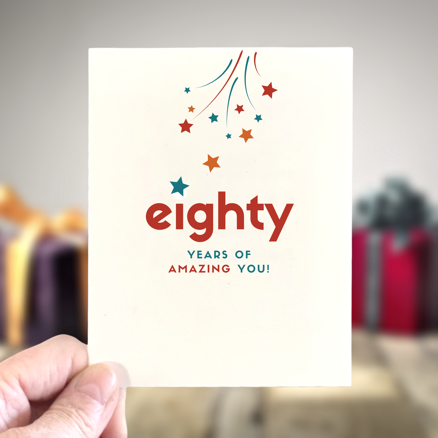 50th through 100th milestone birthday card, Amazing You