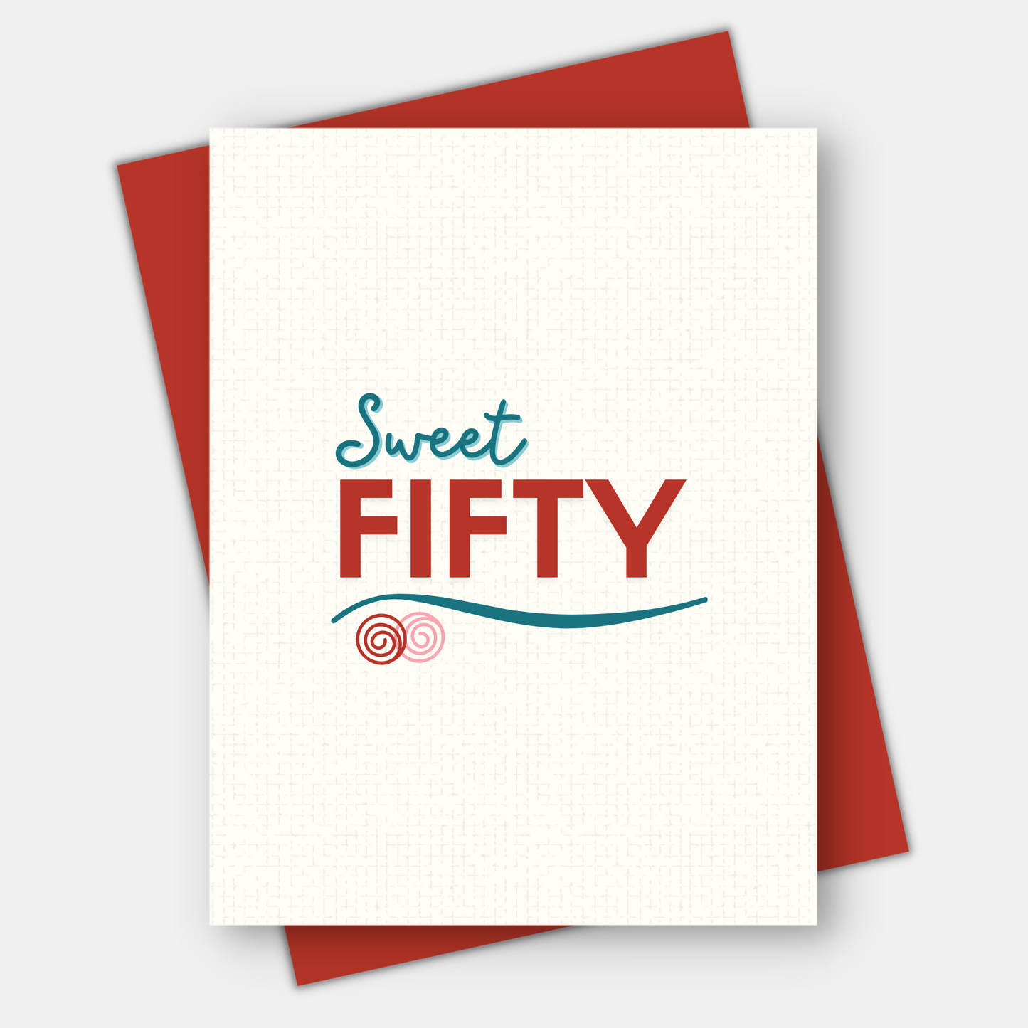 Sweet 60, 60th birthday card