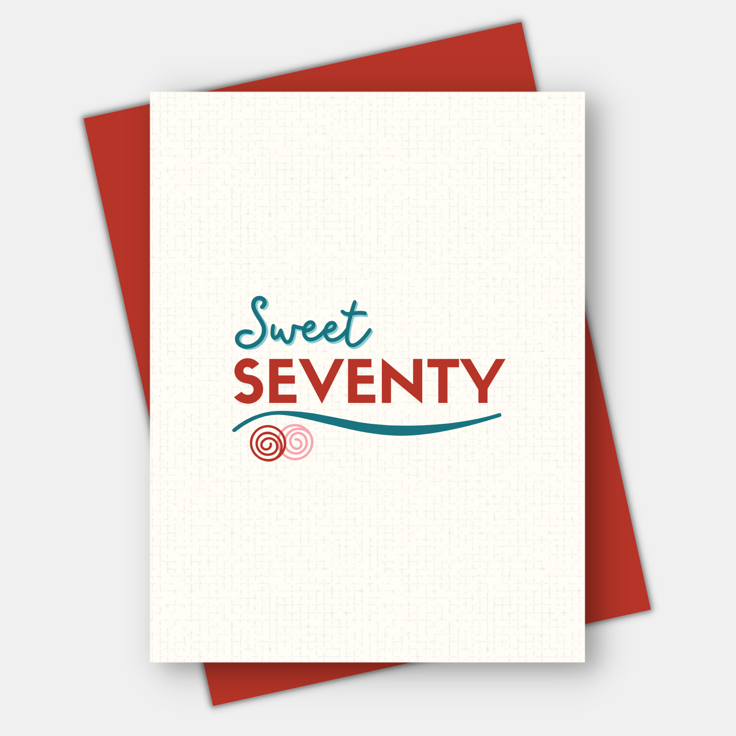 Sweet 60, 60th birthday card