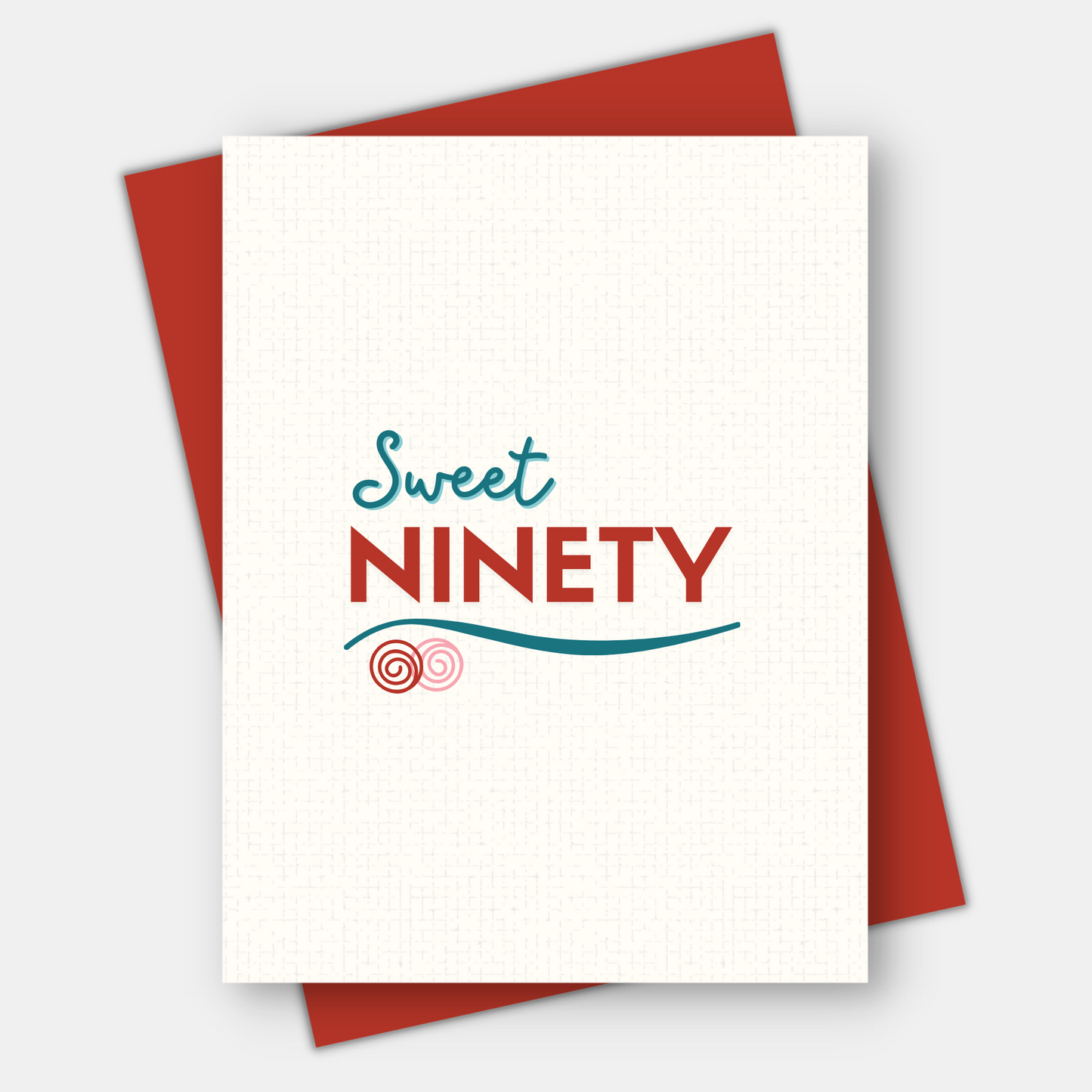 Sweet 60, 60th birthday card