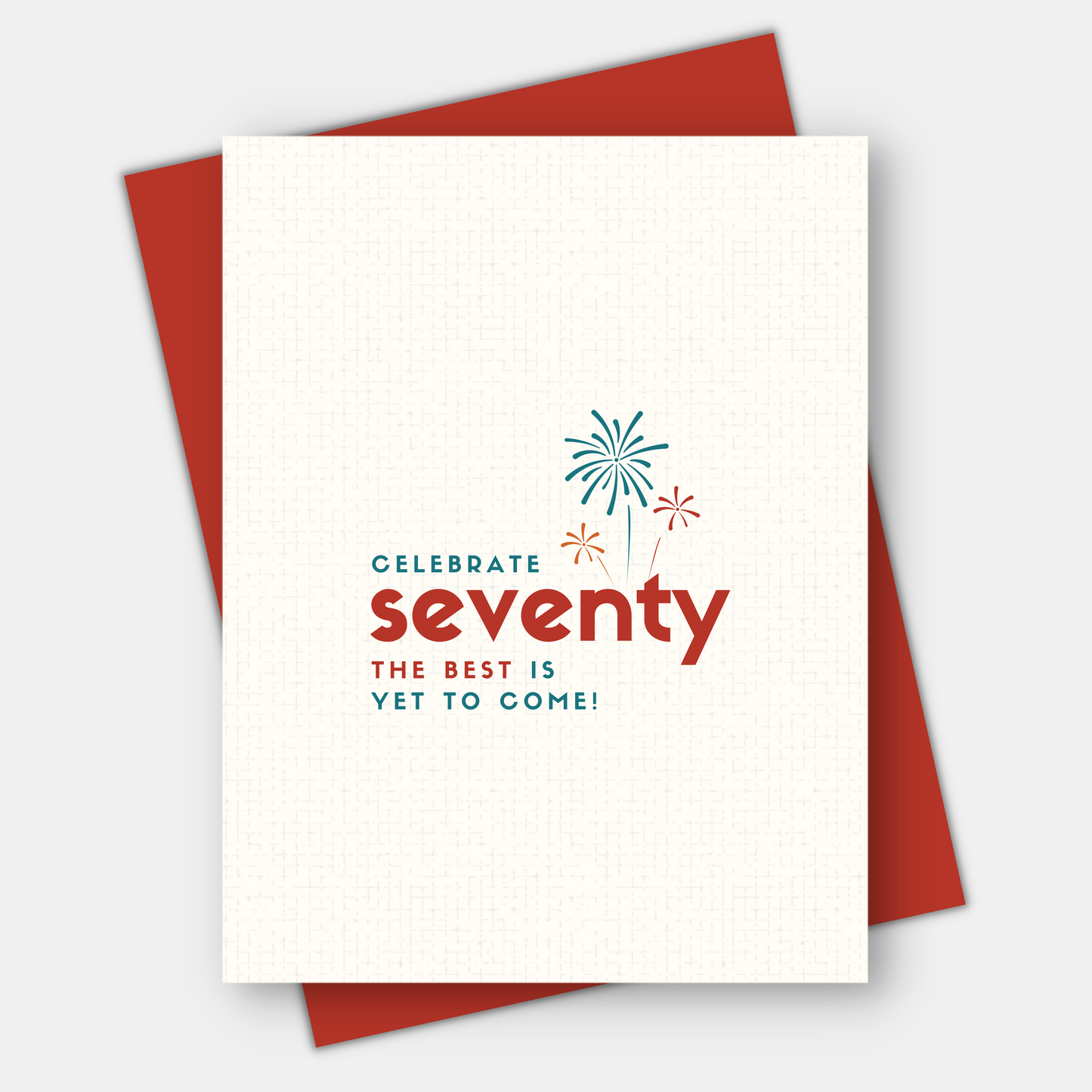 50th, 60th, or 70th milestone birthday card, Celebrate, the Best is Yet to Come!