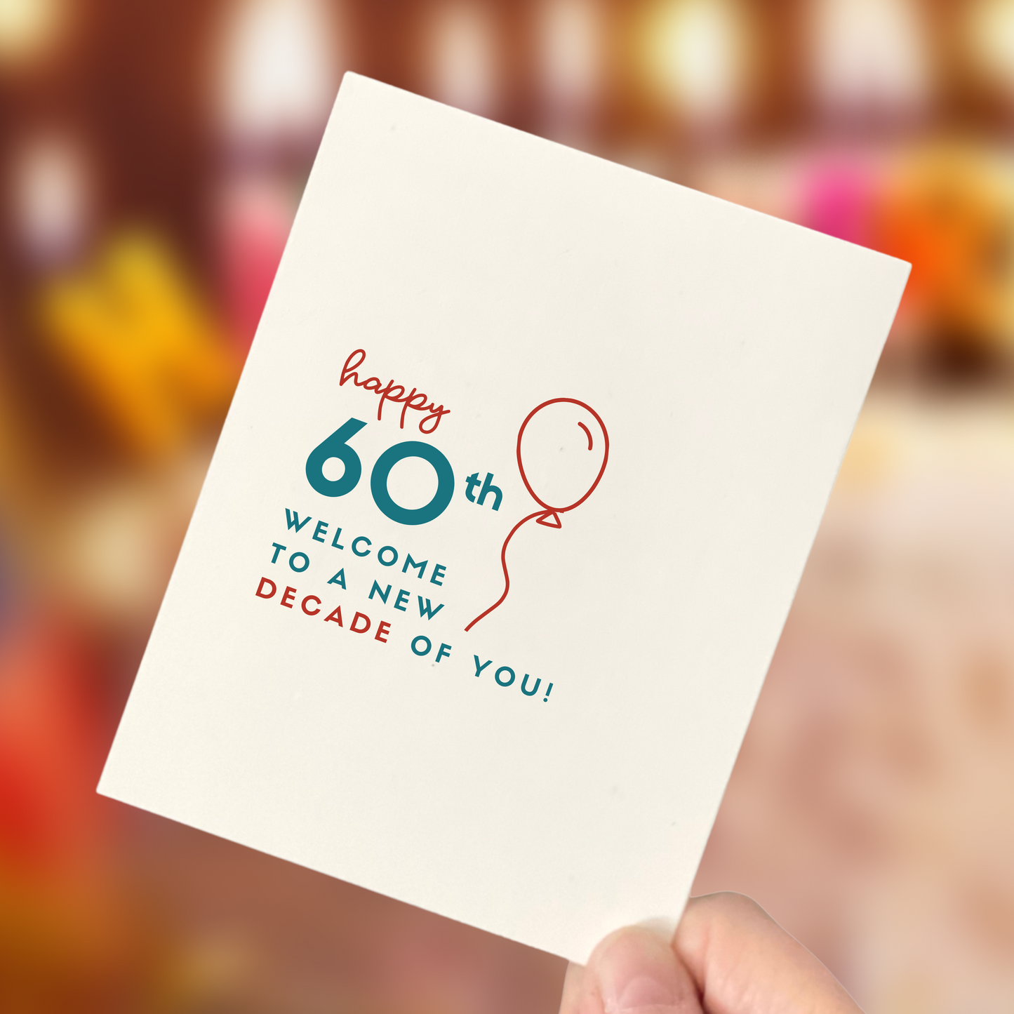 50th, 60th, or 70th milestone birthday card, New decade of you!