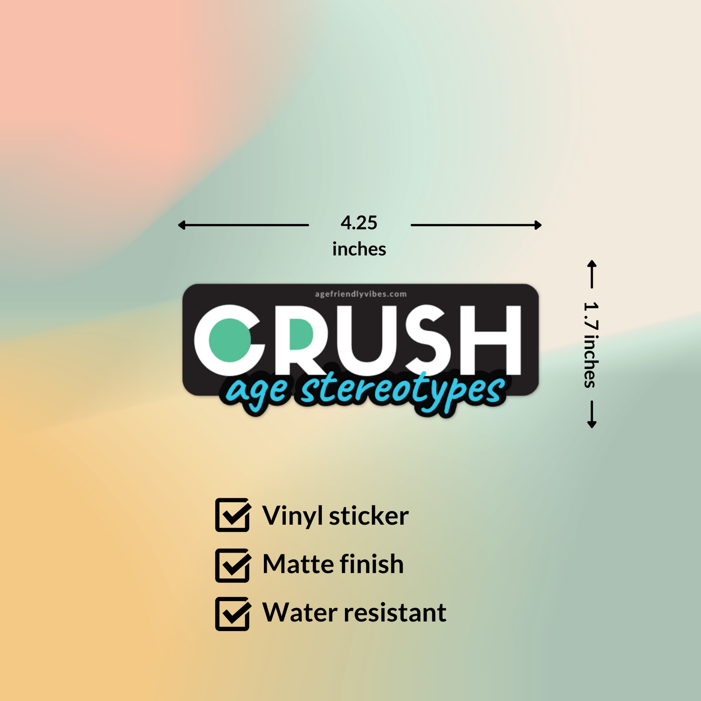 Crush Age Stereotypes - Sticker Gift Pack
