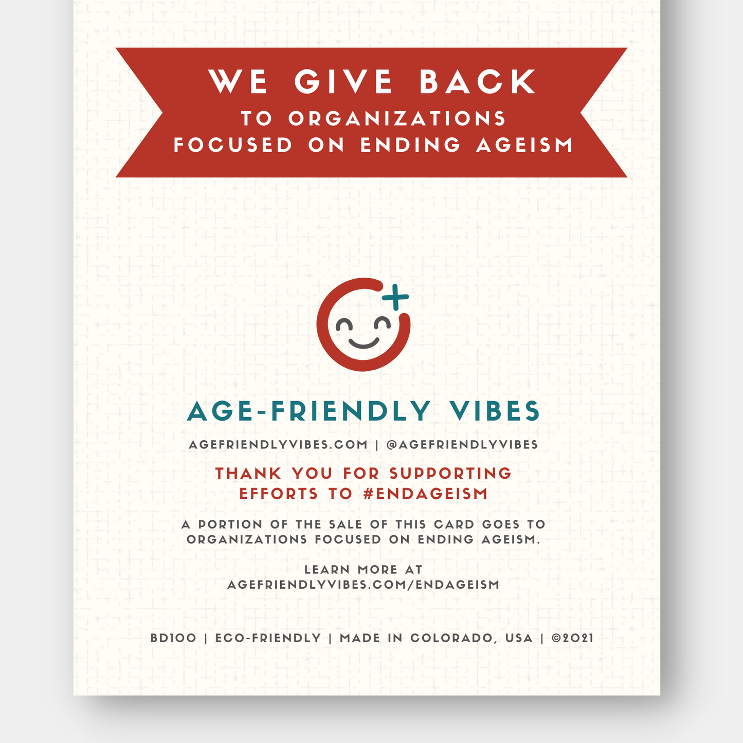 Thank You for Your Hospitality, Thank You Card