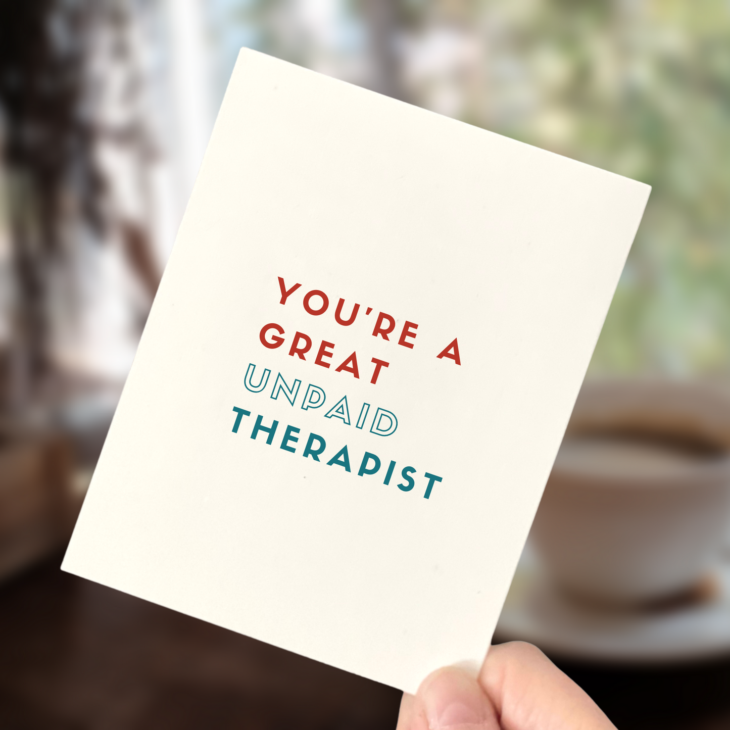Thinking of You - Greeting Card 6-pack
