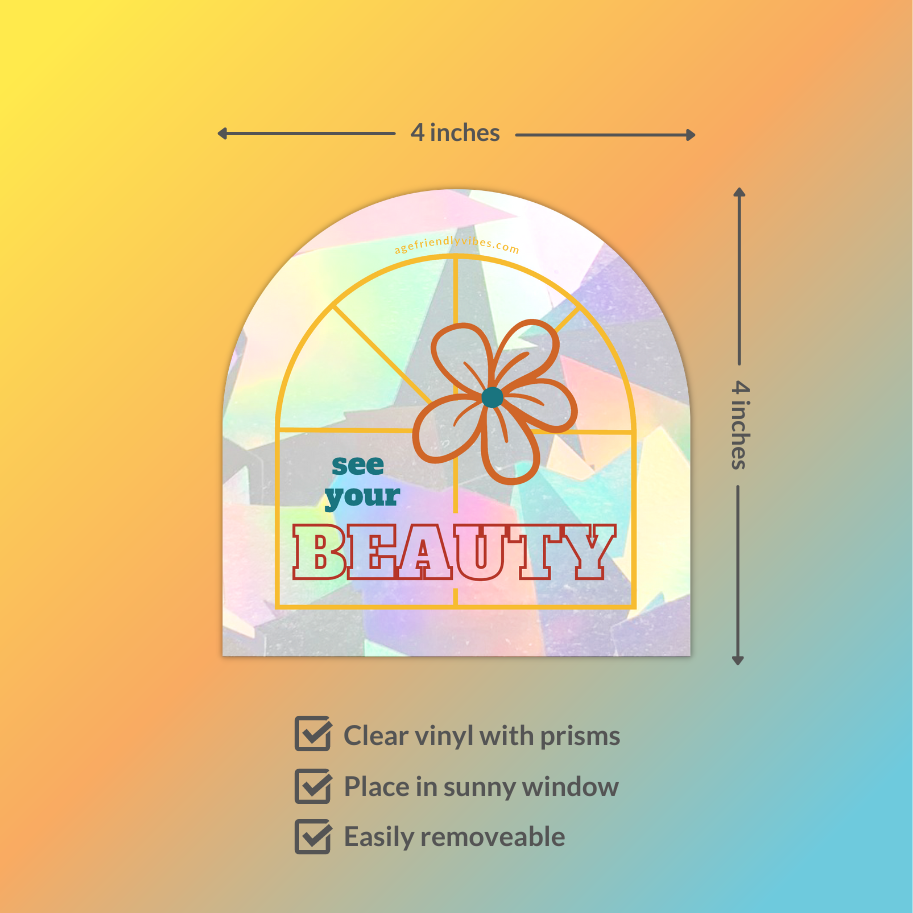 Sun Catcher Window Decal Collection (set of 6)