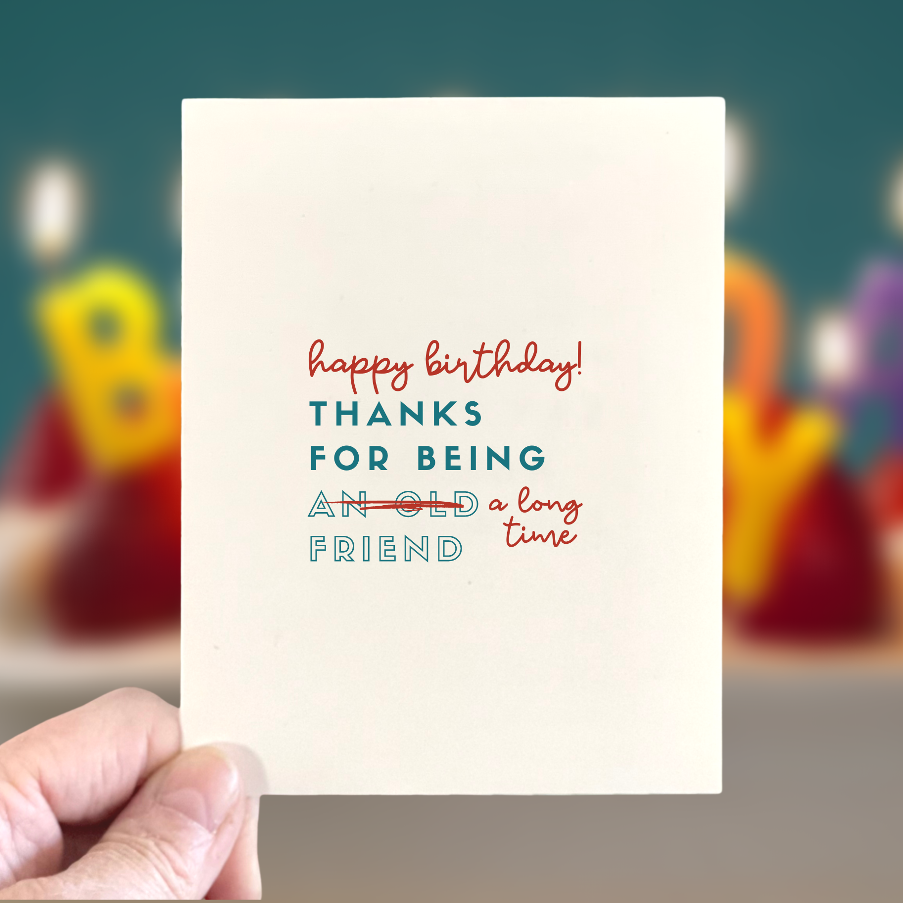 Age-Positive Birthday - Greeting Card 6-pack