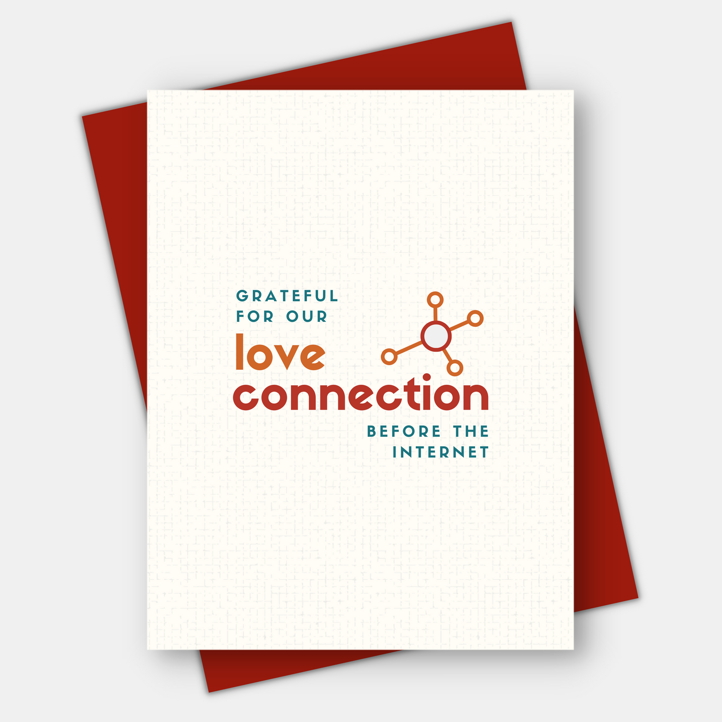 Love Connection Before the Internet, Love & Friendship Card
