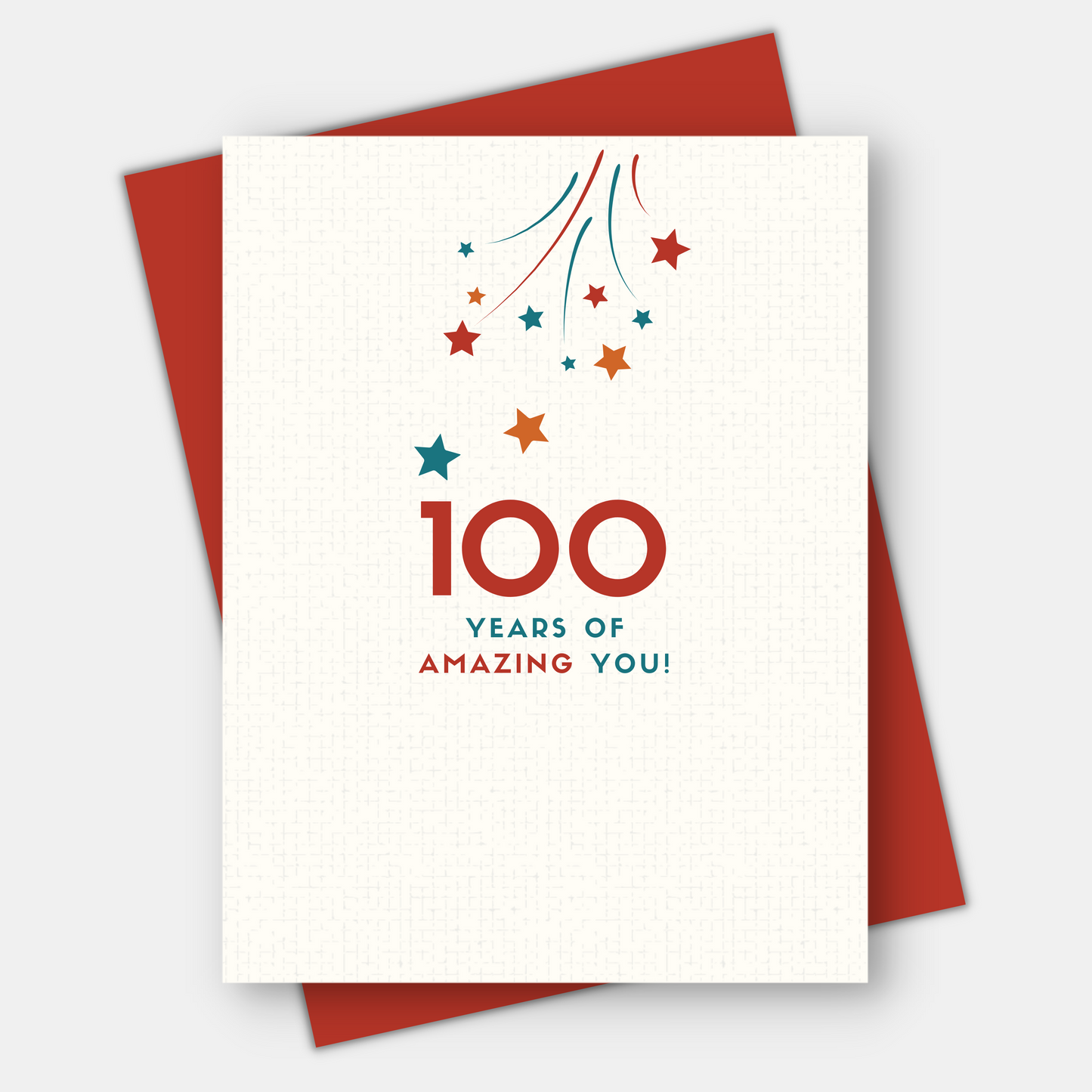 50th through 100th milestone birthday card, Amazing You