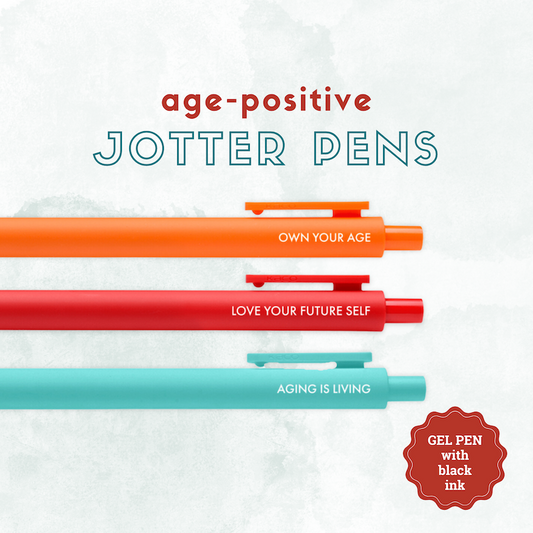Own Your Age - Jotter Pen Set