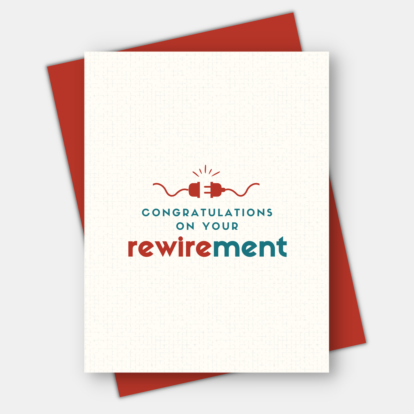 Congratulations on Your ReWirement, Retirement Card