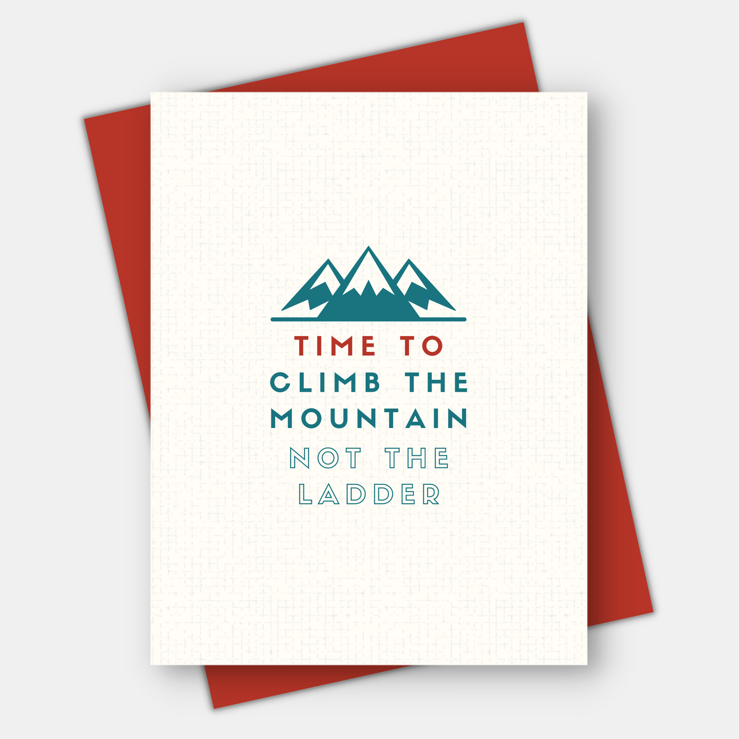 Time to Climb the Mountain, Retirement Card