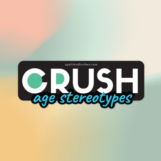 Crush Age Stereotypes Vinyl Sticker